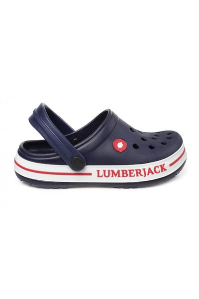 lumberjack Devon-f Daily Navy Blue Children's Slippers