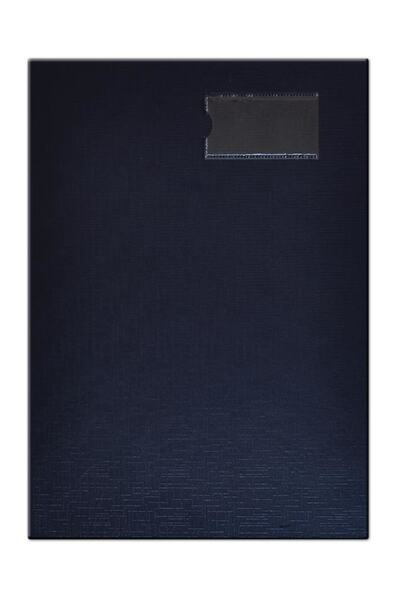 Turkuaz ملف توقيع فويلكس 16 قطعة من القماش الجلدي