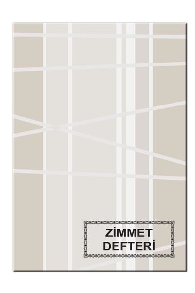 Turkuaz 40 Yaprak Zimmet Defteri