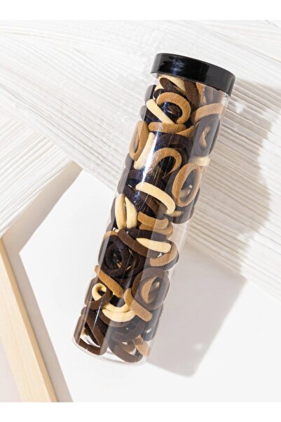 CSR AKSESUAR Σετ 50 τεμαχίων Nude ελαστική πόρπη για ενήλικες