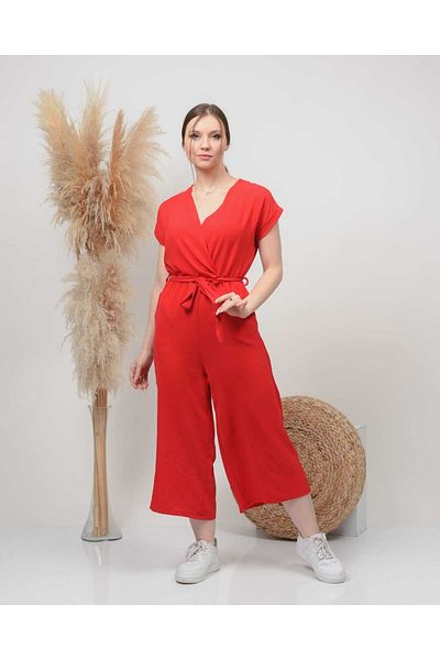 CİXAPLE Half Sleeve Aerobin Jumpsuit