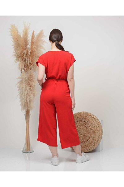 CİXAPLE Half Sleeve Aerobin Jumpsuit
