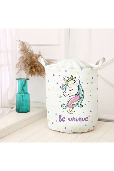 instababyrooms Foldable Felt Multi-Purpose Toy Storage Box Dirty Laundry Picnic Basket