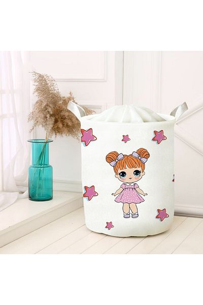 instababyrooms Foldable Felt Multi-Purpose Toy Storage Box Dirty Laundry Picnic Basket