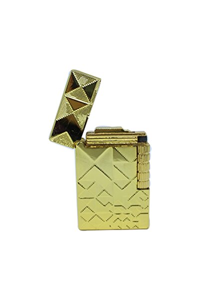 titumarket Yandan Çarklı Gold Renk Metal Çakmak Ajans26420