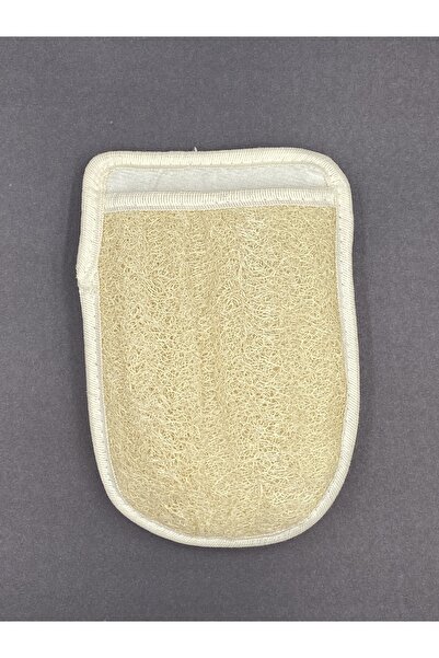 GÜZELYÜZ AVM Doğal Banyo Lifi Kabak Kesesi Eldiven Çift Taraflı Lif 23 Cm