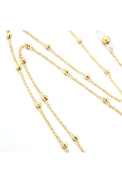 BVER Golden Special Coated Glasses Chain Strap Model 041