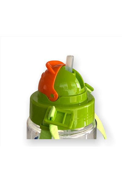 Gıpta Fun Tritan Water Bottle with Straw 500 ml Fun Surfing