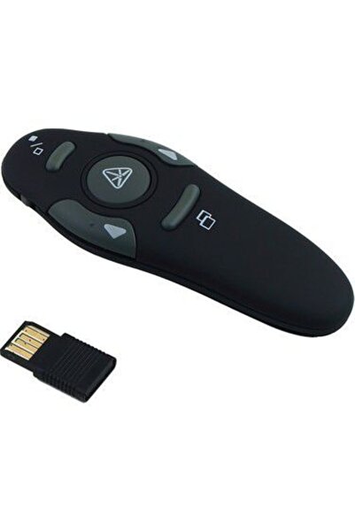 KEEPRO Sunum Kumandası Presenter Projeksiyon Sunum Kumandası Kablosuz Lazer Sunum Kalemi Sunum Kumandası