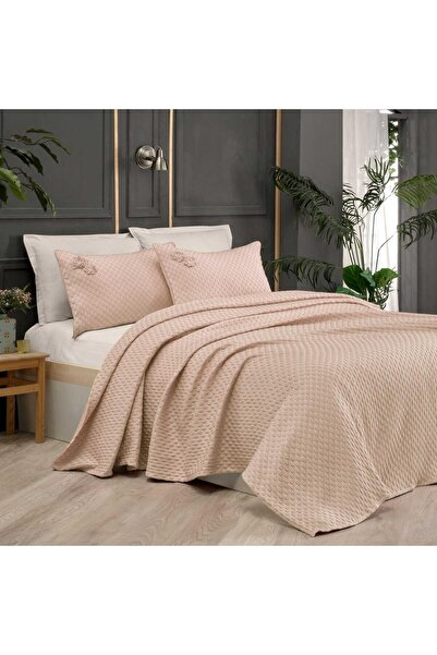 Sarev مفرش سرير فردي برتقالي من بيليس