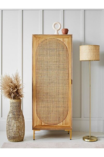 NO ONE EST 2020 Doğal Hazeranlı Ahşap Dolap