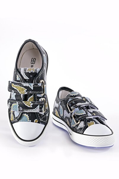 Solo Bag Boys' Orthopedic Supported Dinosaurs Lighted Casual Sports Shoes