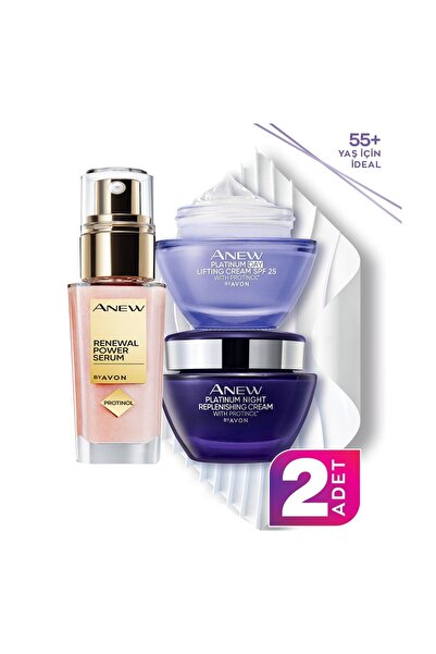 AVON Anew Platinum Gece Ve Gündüz Kremi - Protinol Serum