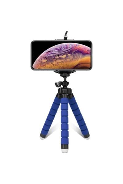 Asfal Mini Pratik Ahtapot Tripod 16 Cm Telefon Tutucu