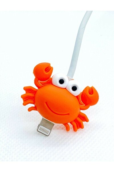 Asfal Kablo Koruyucu Tüm Telefon Modelleri Ile Uyumlu Yengeç