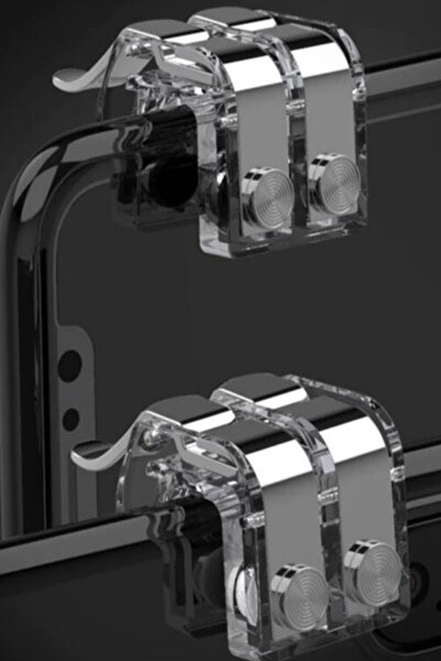 Asfal R11s Metal 4 Fingers New Series Pubg Trigger Dual Game Adapter Shoot Trigger Button