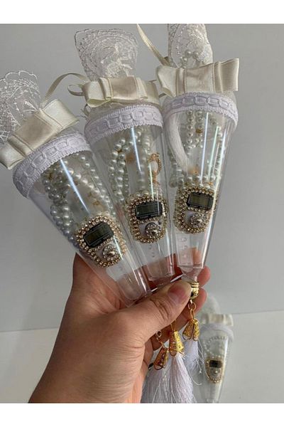 Markapolin Pearl Prayer Beads and Stoned Chanting 5 Pieces Comes in Mixed Colors