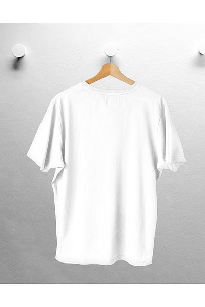 CANDEL Oversize T-shirt White The End Printed