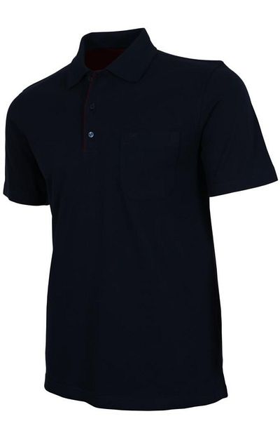 Modarar Ανδρικό μπλουζάκι Navy Blue Polo Neck Normal Cut