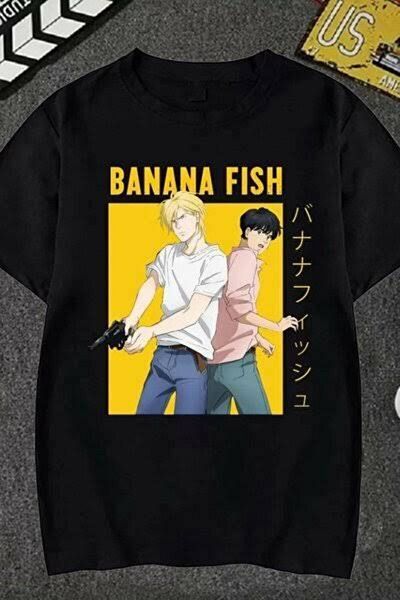 Köstebek Μπλουζάκι Anime Banana Fish Eiji Unisex