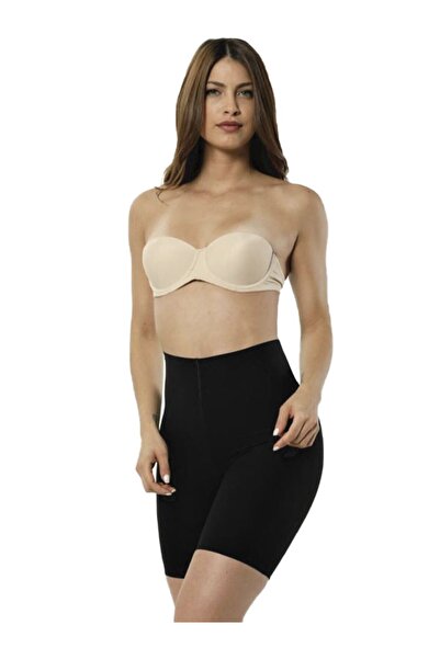 Norcia Sports Κορσές ψηλόμεσο μακριά χωρίς σημάδια κοπής με λέιζερ 2001 Μαύρο