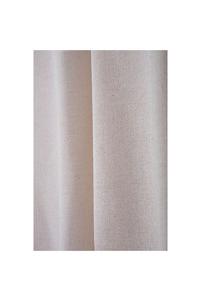 Demirhan Perde Buldan Work Plain Linen Sunshade Curtain