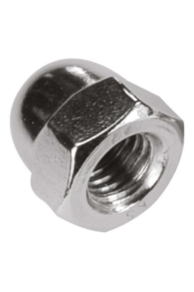 CRAFF - M10 Kör Somun A2 Paslanmaz - 5 Adet - Vida