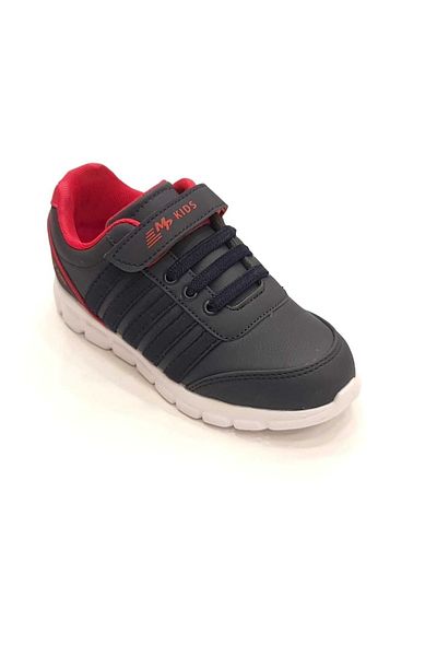 M.P. M.p 5258 Black Kids Black Walking Running Sports Shoes