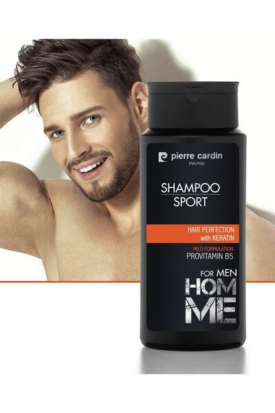 Pierre Cardin شامبو رياضي 400 مل بالكيراتين والبروفيتامين ب5