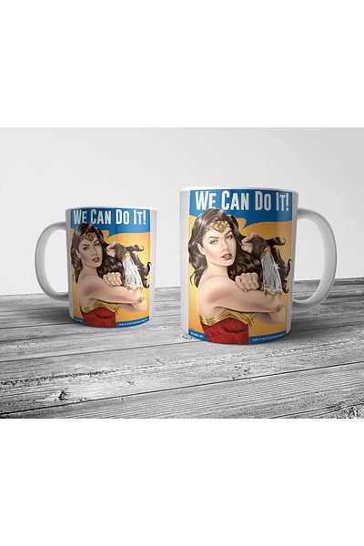 Pixxa Wonder Woman - We Can Do It Mug