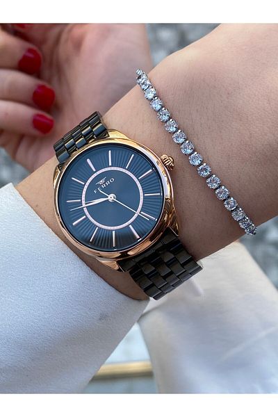 FERRO Women's Watch + Bracelet