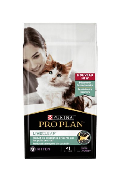 Pro Plan Liveclear Kitten Hindi Etli Yavru Kedi Maması 1,4 Kg.