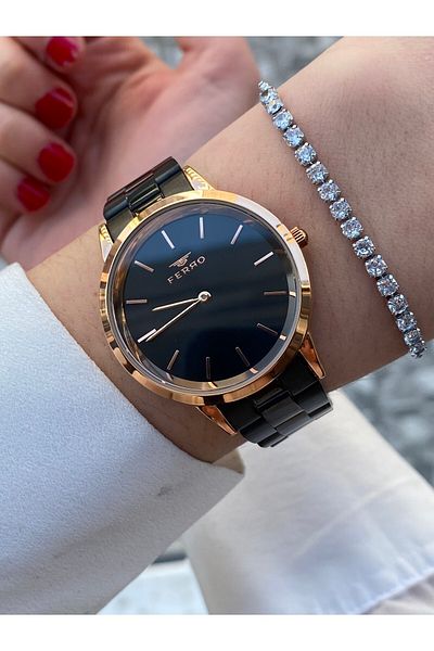 FERRO Original Women's Watch + Bracelet Gift