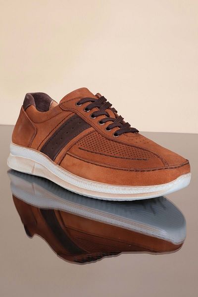 Konfores 1226 Γνήσιο Δερμάτινο Ανατομικά Casual Παπούτσια