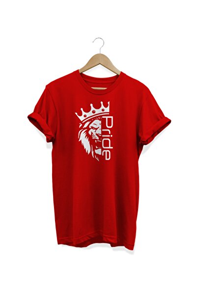 WİDİ Lav Štampano Crveni T-shirt