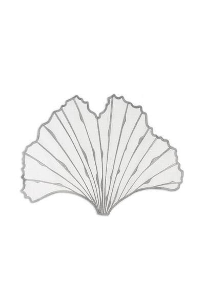 Mikasa Moor الجنكة الأبيض الفضي 6 قطع الخدمة الأمريكية 40x50 سم