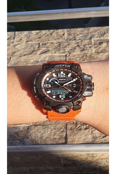 Joefox 12 Years Old Unisex Alarm Illuminated Children's Wristwatch with Stopwatch