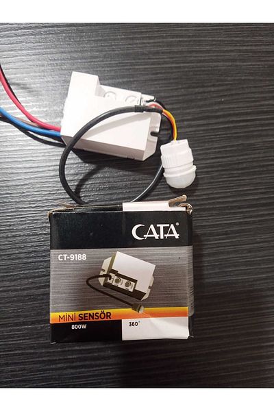 Cata Ct-9188 Time Clock And Mini Sensor 150w