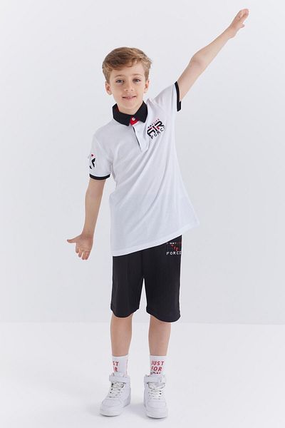 Boys 2025 white sweatsuit