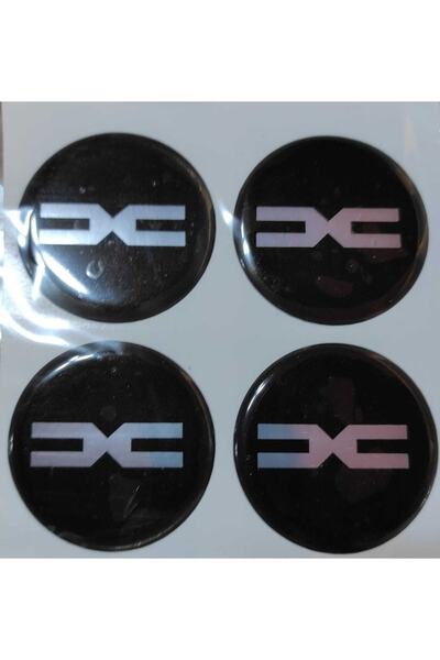 OEM Dacia Plasto (damla) Yapıştırma Jant Göbeği 4 Lü 56 Mm