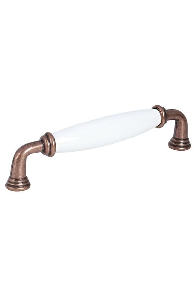 Arion Porselen Kulp Dolap Çekmece Mobilya Mutfak Çocuk Kulbu Yakut 128mm-beyaz