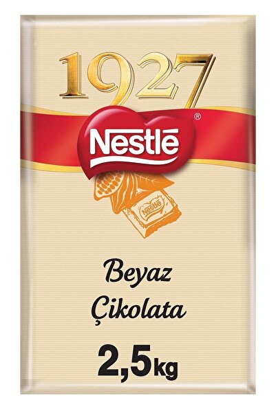 Nestle 1927 Kuvertür Çikolata Beyaz 2.5kg