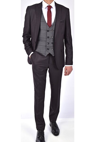 GUERRO Erkek Siyah Takım Elbise 5239