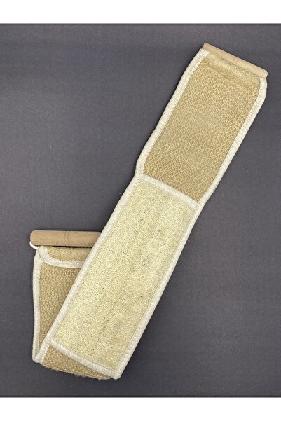 GÜZELYÜZ AVM Doğal Banyo Lifi Kabak Kesesi Uzun Sırtlık Çift Taraflı Lif 80 Cm