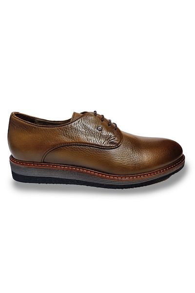 MARCOMEN Genuine Leather Brown Men's Casual Shoes