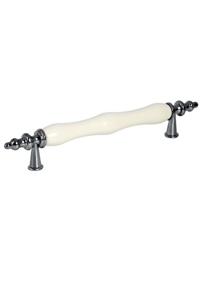 Arion 128 mm Porselen görünümlü Kulp Dolap Çekmece Mobilya Mutfak Çocuk Kulbu...