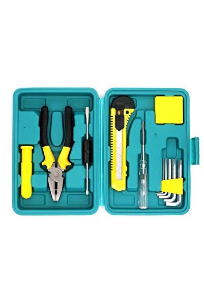 Revix 12 Parça Çok Amaçlı Acil Durum Araç Ev Kutulu Tamir Seti 8012e