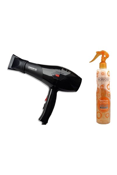 POWERTEC Tr-901 Profesyonel Fön Makinesi 2500 Perf. Watt+ Morfose Fön Suyu 400 Ml