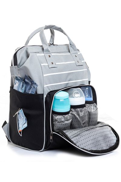 Mom’s Baby Backpack Waterproof Thermos Bag with Thermos Compartment Unisex Camper Sports Bag