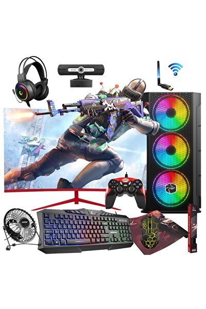 Zeiron Afx35 Amd Ryzen 5 3600 16gb 256gb+1tb Rx550 23.8" Oyuncu Bilgisayarı